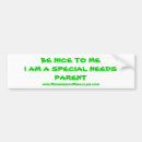 Search for special needs bumper stickers Autism