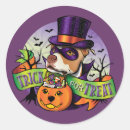 Search for cute halloween dog stickers Trick or treat