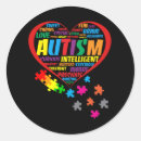 Search for autism ribbon stickers Support
