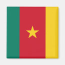 Search for cameroon flag magnets World flags
