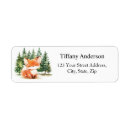 Search for whimsical tree return address labels Forest