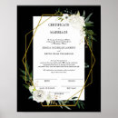 Search for decorative certificate weddings Elegant