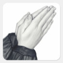 Search for praying hand stickers Religious