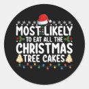 Search for eat cake stickers Xmas