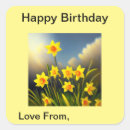 Search for daffodils stickers Yellow
