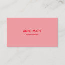Search for salon owner business cards Minimalist