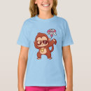 Search for happy monkey tshirts Cartoon