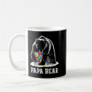 Search for funny autism mugs Dad