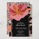 Search for animal bridal shower invitations Leopard