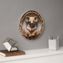 Search for bear clocks Wooden