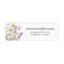 Search for with daisies return address labels For her