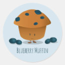 Search for cute blueberry stickers Illustration