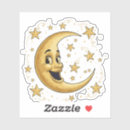 Search for vintage man in the moon stickers Celestial
