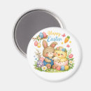 Search for decorated easter egg magnets Happy