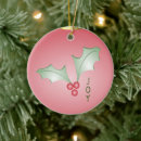 Search for light green christmas tree decorations Pink