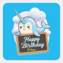 Search for ocean blue stickers Narwhal