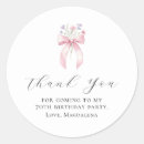 Search for 70th birthday party stickers Milestone