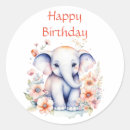 Search for happy elephant stickers Flowers