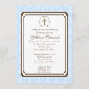 Search for boys blue damask christening invitations Elegant