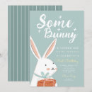 Search for some bunny is turning one birthday invitations Cute