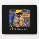 Search for raccoon mouse mats Funny design
