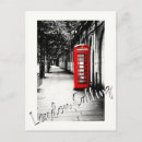 Search for booth vertical postcards Red telephone booth
