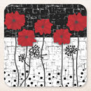 Search for poppy coasters Abstract