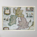 Search for map of the british isles posters Antique
