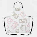 Search for cat aprons Meow