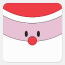 Search for red face stickers Xmas