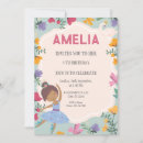Search for ballerina 1st birthday invitations Dance and twirl