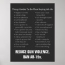 Search for gun posters Black and white