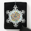Search for winter solstice christmas tree decorations Pentacle