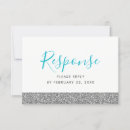 Search for blue silver anniversary invitations Glitter