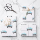 Search for classic car wrapping paper Vintage