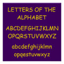 Search for alphabet letter posters Letters