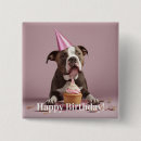 Search for dog birthday badges Happy