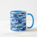 Search for blue shark mugs Beach