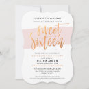 Search for trendy sweet 16 invitations Stylish