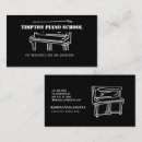 Search for music teacher business cards School