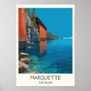 Search for vintage lake superior posters Marquette