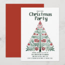 Search for nordic christmas invitations Red