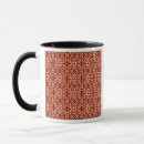 Search for tribal geometric mugs Red