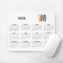 Search for white calendar mouse mats Promotional