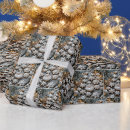 Search for farmhouse christmas wrapping paper Santa claus