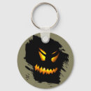 Search for jack o lantern face key rings Spooky