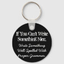 Search for grammar to key rings Spelling