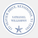 Search for starfish return address labels Simple