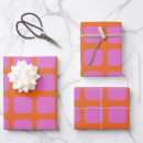 Search for pink and orange wrapping paper Colorful