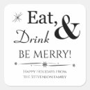 Search for eat drink be merry stickers Fun